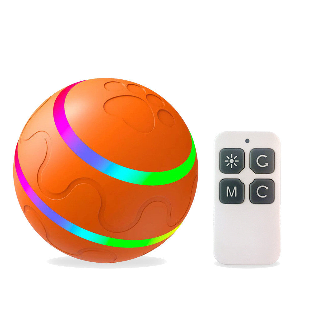 Smart Interactive Cat Ball Toy - USB Rechargeable Self-Rotating