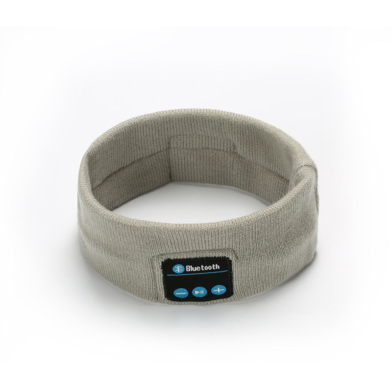 Bluetooth Fitness Headband - Wireless Music & Hands-Free Calls for Yoga & Running