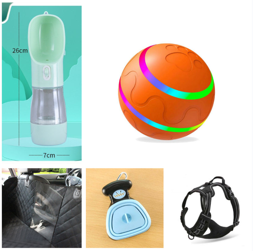 Smart Interactive Cat Ball Toy - USB Rechargeable Self-Rotating