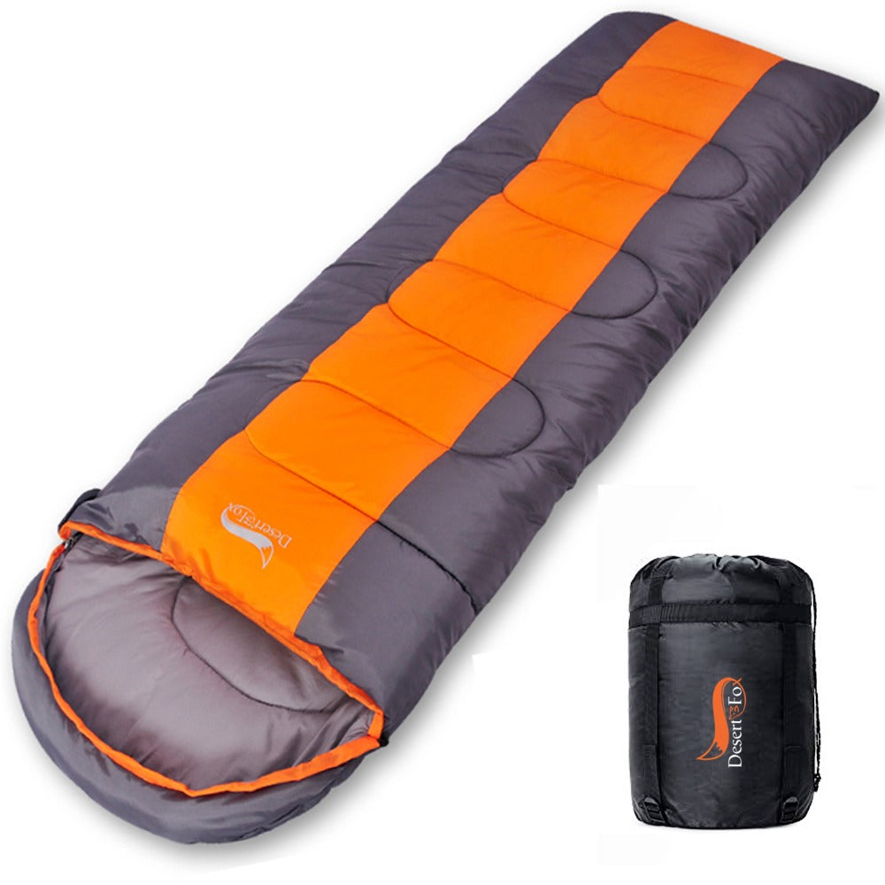4-Season Camping Sleeping Bag - Lightweight Warm Envelope for Outdoor Travel