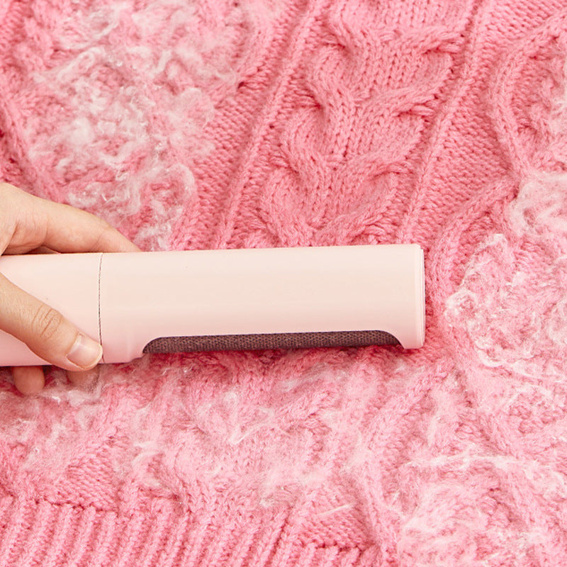 2-in-1 Reusable Pet Hair Remover Brush - Self-Cleaning Lint Roller
