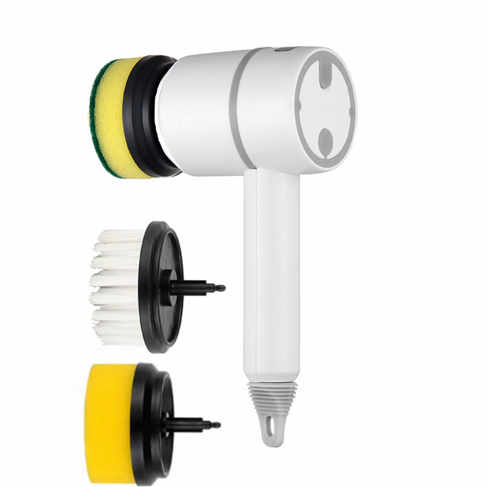 Electric Cleaning Brush - USB Rechargeable Automatic Kitchen & Bathroom Scrubber