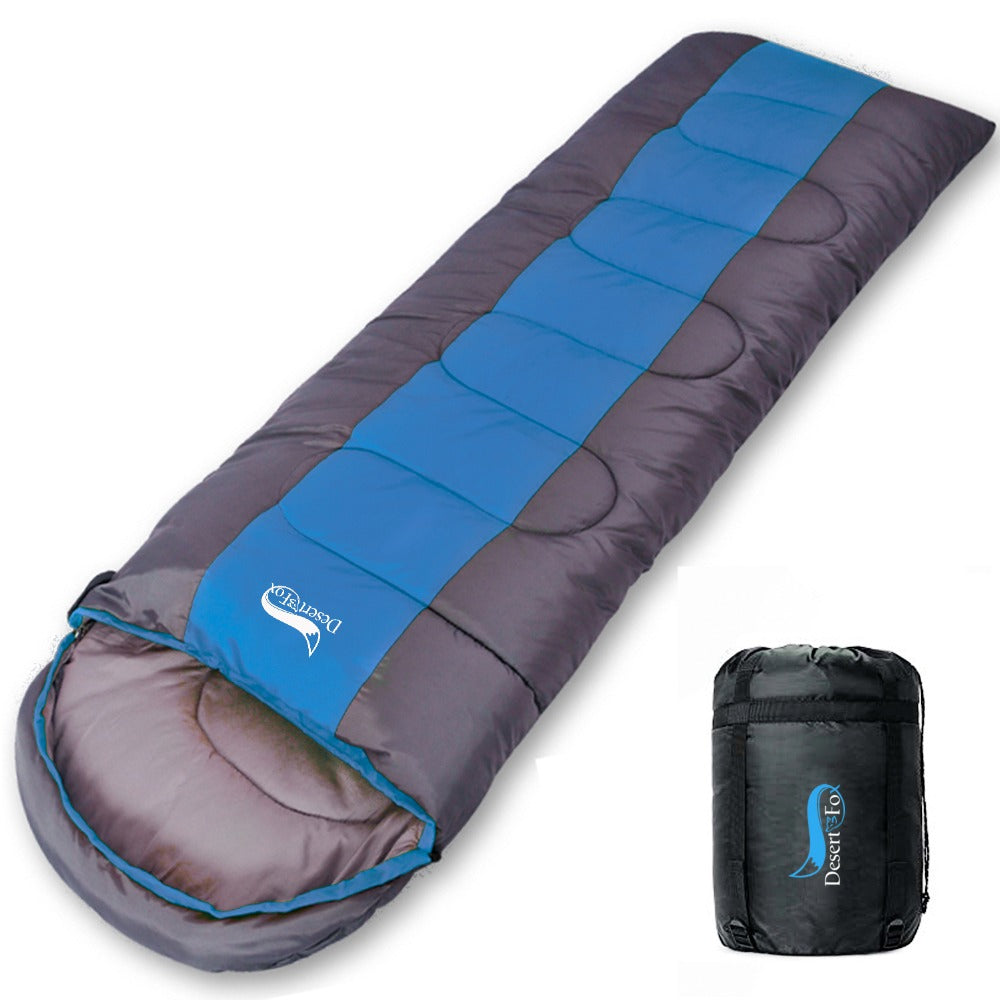 4-Season Camping Sleeping Bag - Lightweight Warm Envelope for Outdoor Travel