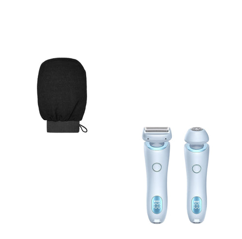 2-in-1 Hair Removal Epilator - USB Rechargeable Women's Body Razor & Trimmer