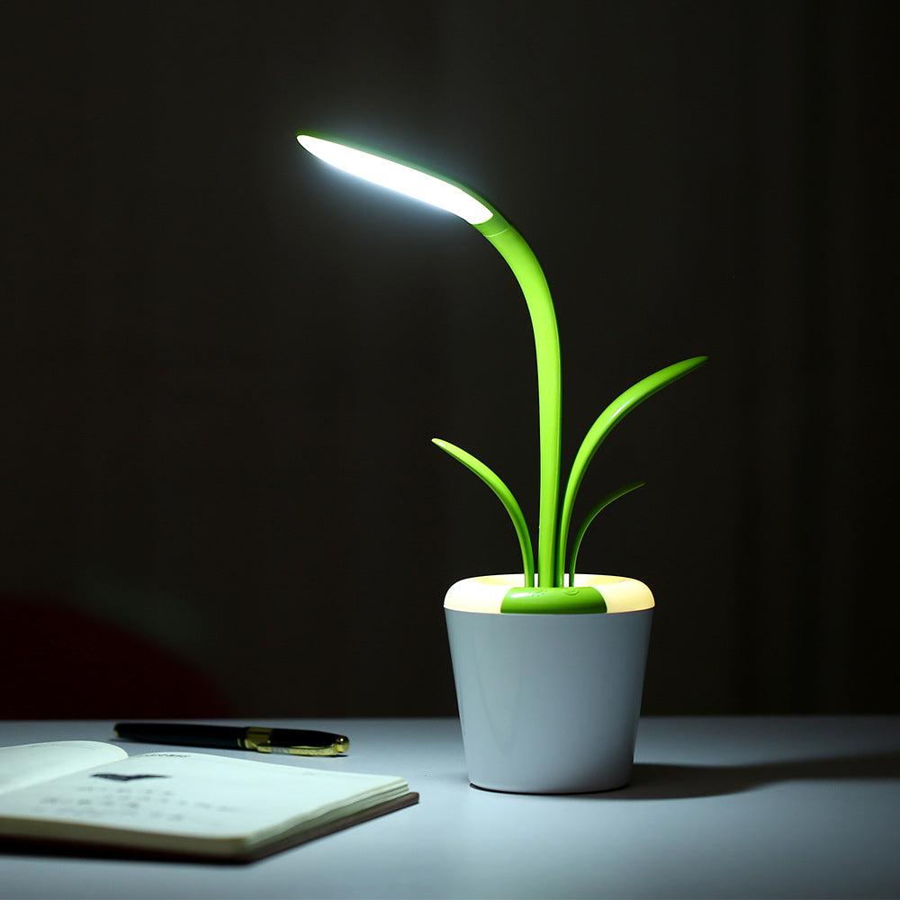 Modern USB LED Desk Lamp - Eye Protection Table Light for Office & Bedroom