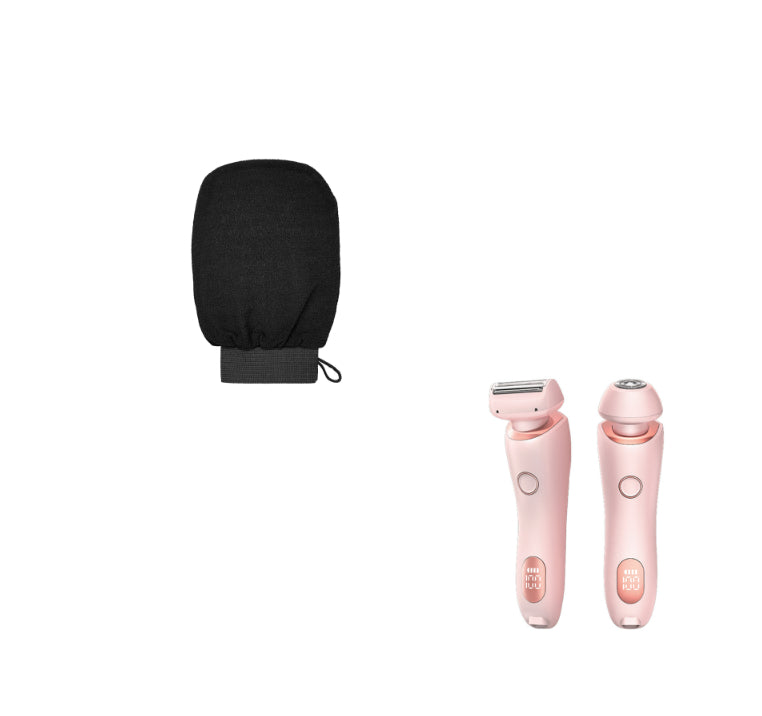 2-in-1 Hair Removal Epilator - USB Rechargeable Women's Body Razor & Trimmer