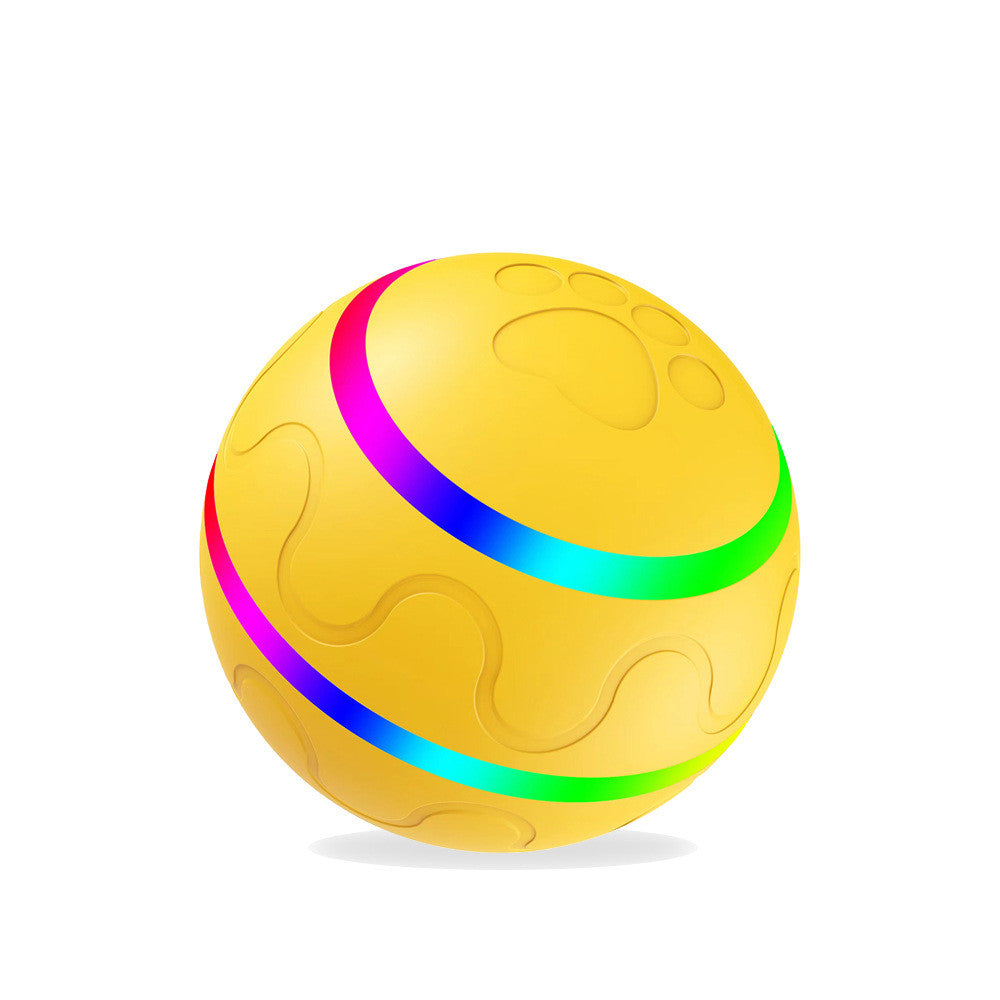 Smart Interactive Cat Ball Toy - USB Rechargeable Self-Rotating