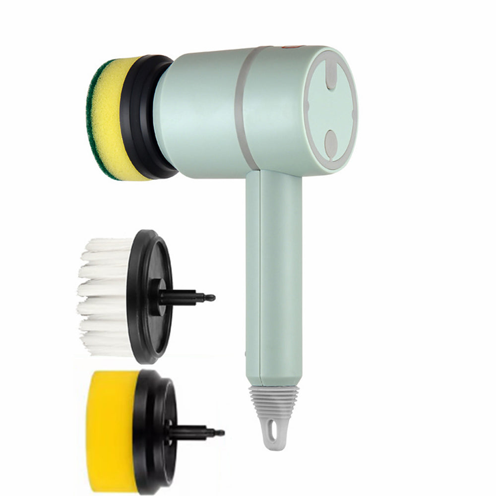 Electric Cleaning Brush - USB Rechargeable Automatic Kitchen & Bathroom Scrubber