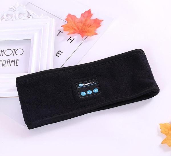 Bluetooth Fitness Headband - Wireless Music & Hands-Free Calls for Yoga & Running