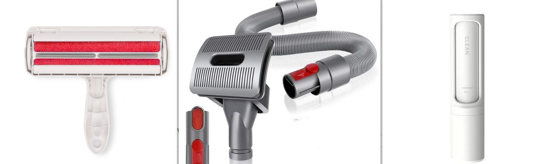 2-in-1 Reusable Pet Hair Remover Brush - Self-Cleaning Lint Roller