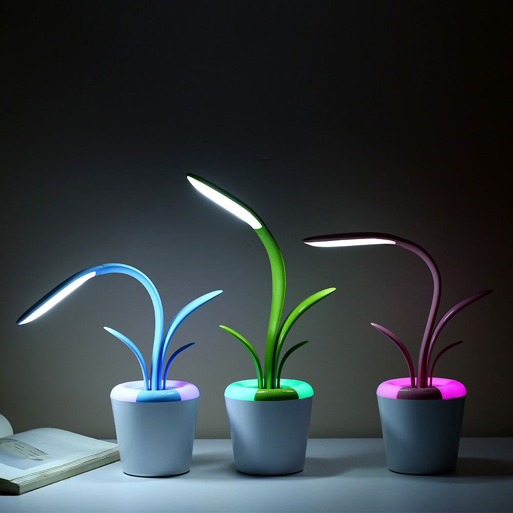 Modern USB LED Desk Lamp - Eye Protection Table Light for Office & Bedroom
