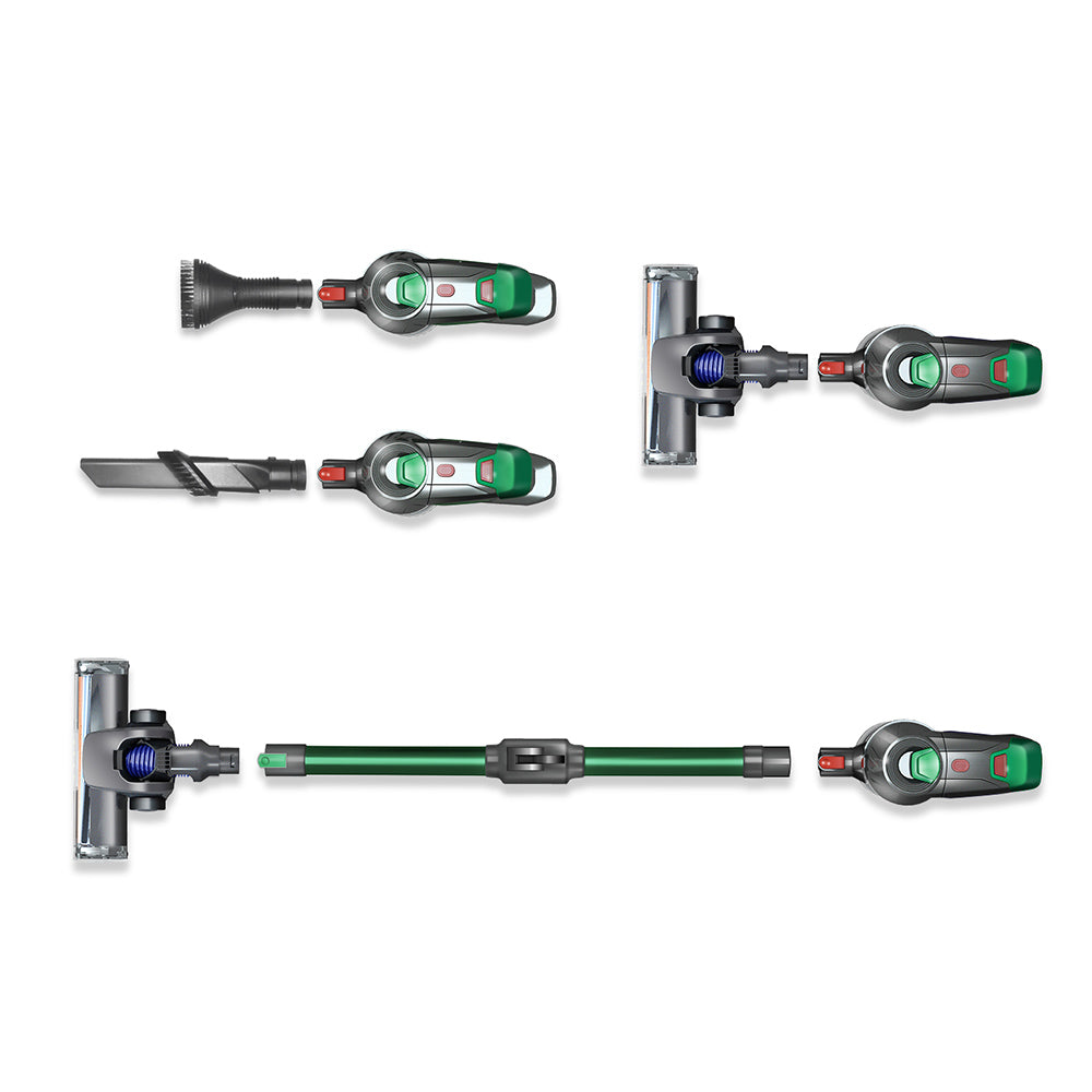 Handheld Wireless Vacuum Cleaner - Foldable Tube Cordless Design