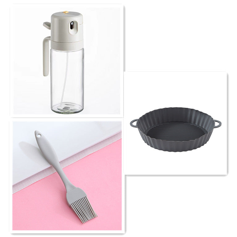 2-in-1 Oil Sprayer Bottle - BBQ Cooking Dispenser with Pour & Spray Modes