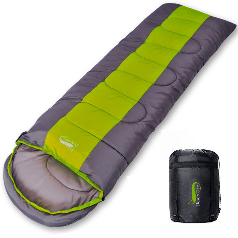 4-Season Camping Sleeping Bag - Lightweight Warm Envelope for Outdoor Travel
