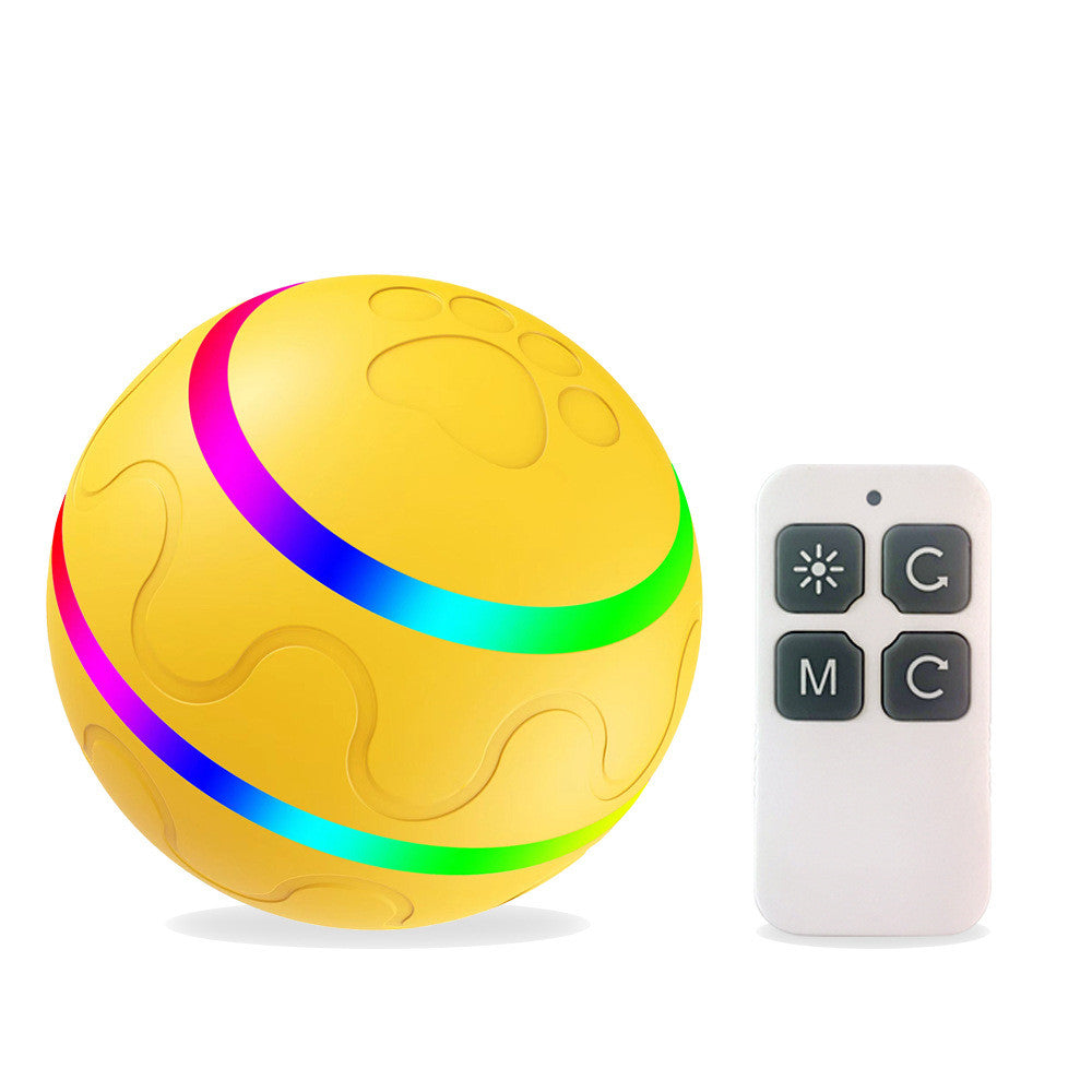 Smart Interactive Cat Ball Toy - USB Rechargeable Self-Rotating