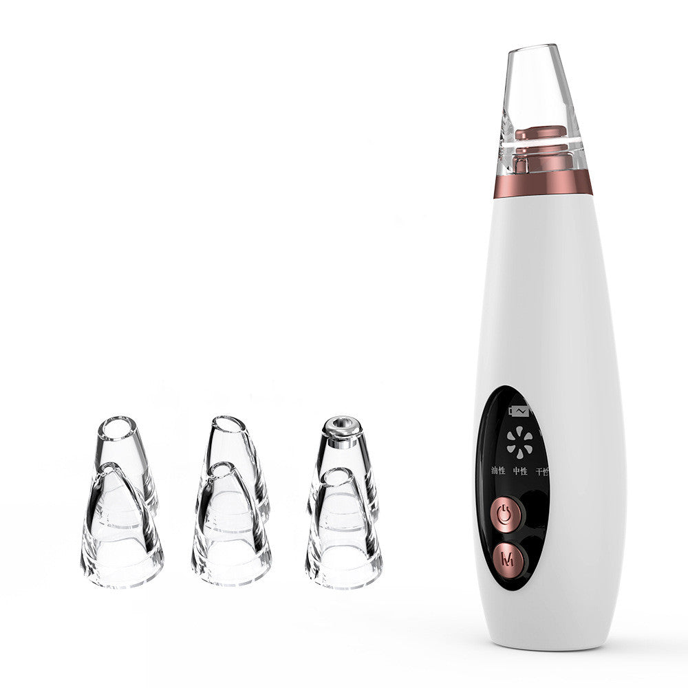 Microcrystalline Blackhead Remover - 53KPA USB Rechargeable Pore Vacuum Cleaner