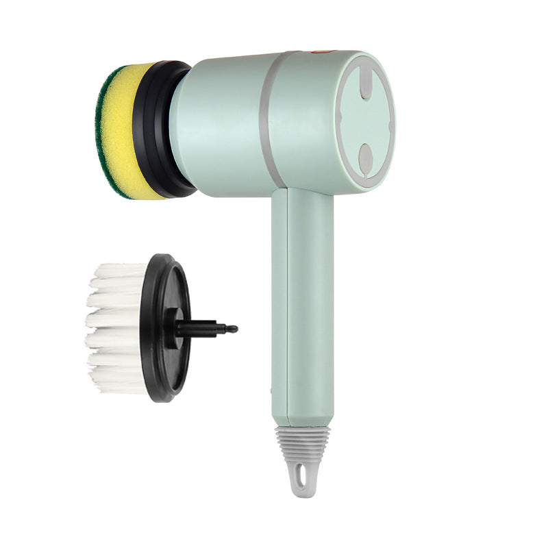 Electric Cleaning Brush - USB Rechargeable Automatic Kitchen & Bathroom Scrubber