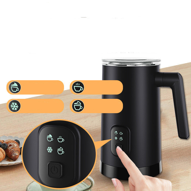 Automatic Milk Frother - Stainless Steel Hot & Cold Electric Whipping Machine