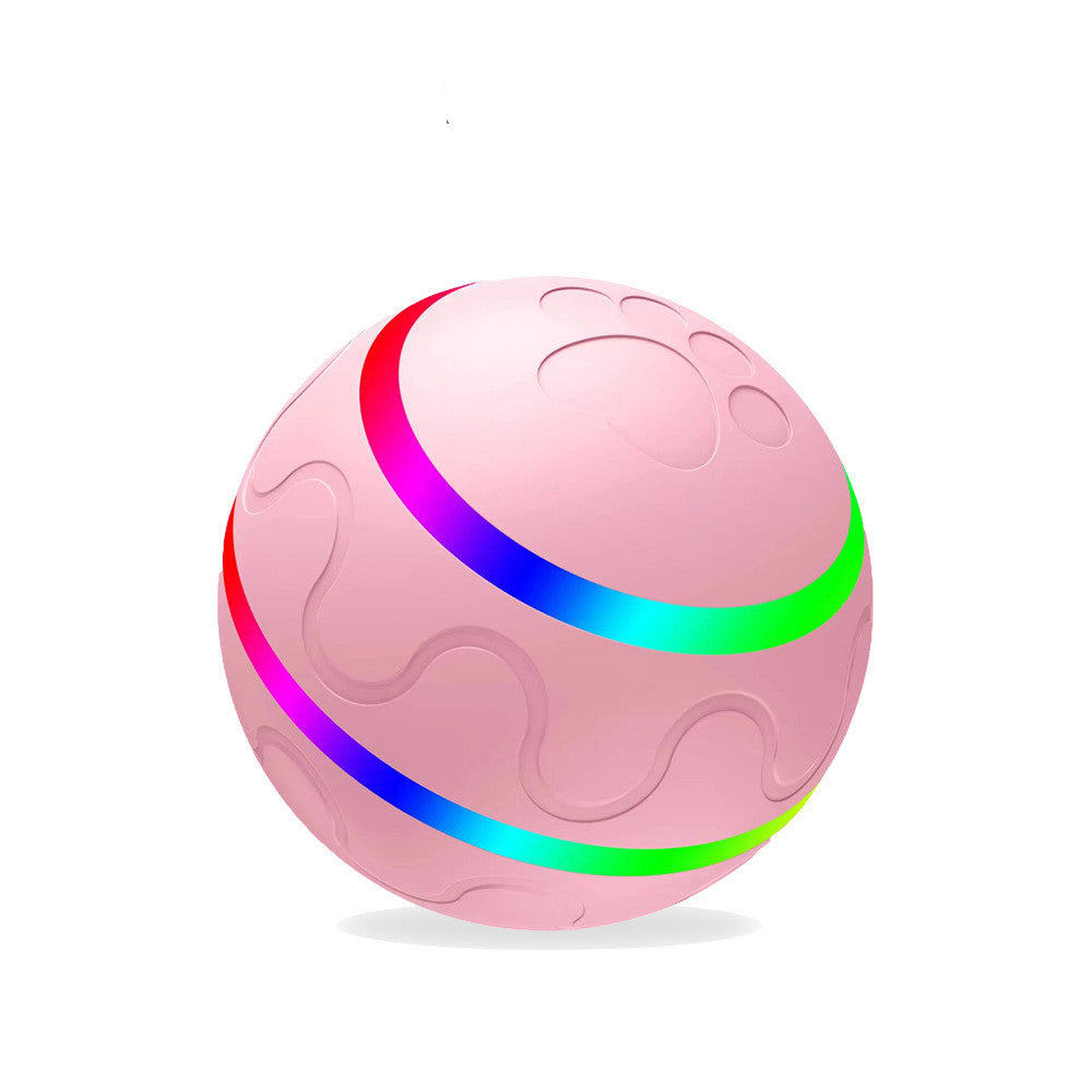 Smart Interactive Cat Ball Toy - USB Rechargeable Self-Rotating