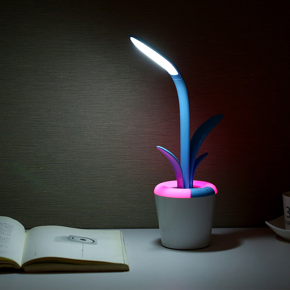 Modern USB LED Desk Lamp - Eye Protection Table Light for Office & Bedroom