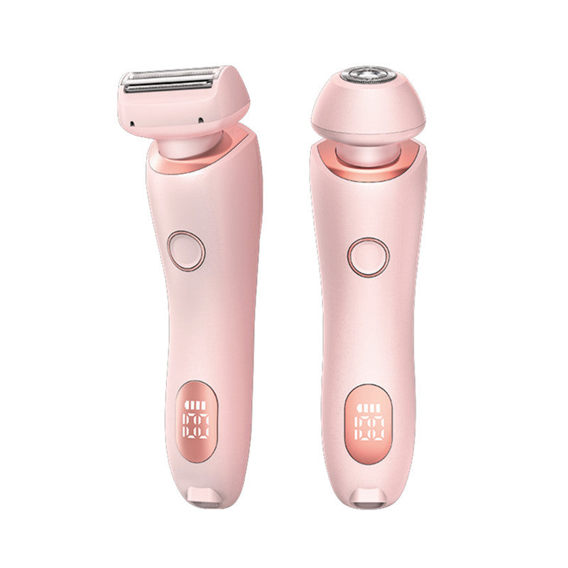 2-in-1 Hair Removal Epilator - USB Rechargeable Women's Body Razor & Trimmer