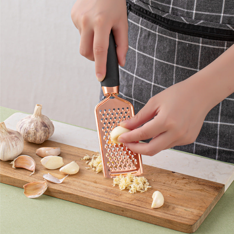 7-Piece Kitchen Peeler & Gadget Set - Stainless Steel Copper Plating