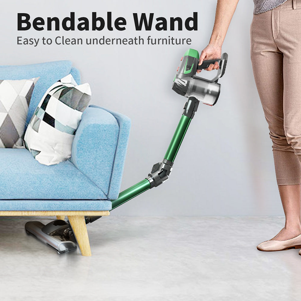Handheld Wireless Vacuum Cleaner - Foldable Tube Cordless Design