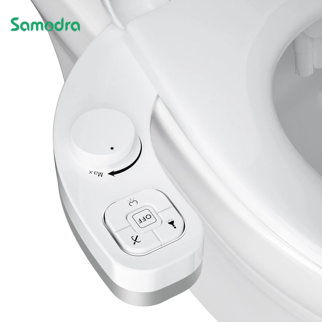 🚿 Premium Bidet Toilet Attachment - Dual Nozzle Self-Cleaning | Easy Install