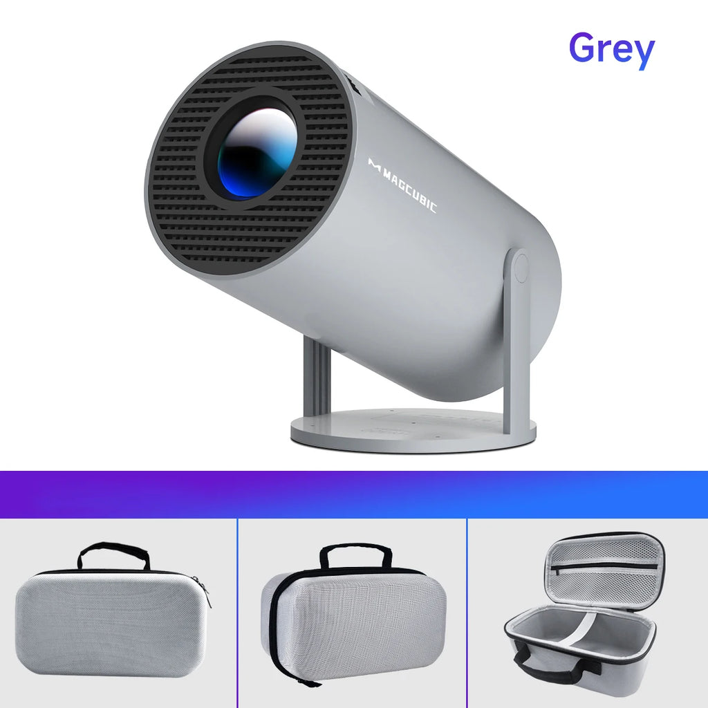 🎬 SkyCinema HY300 Pro - 180° Rotating Smart Projector for Ceiling Movies