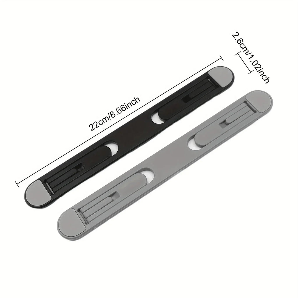 💻 Adjustable Foldable Laptop Stand - Ergonomic with Keyboard & Tablet Holder