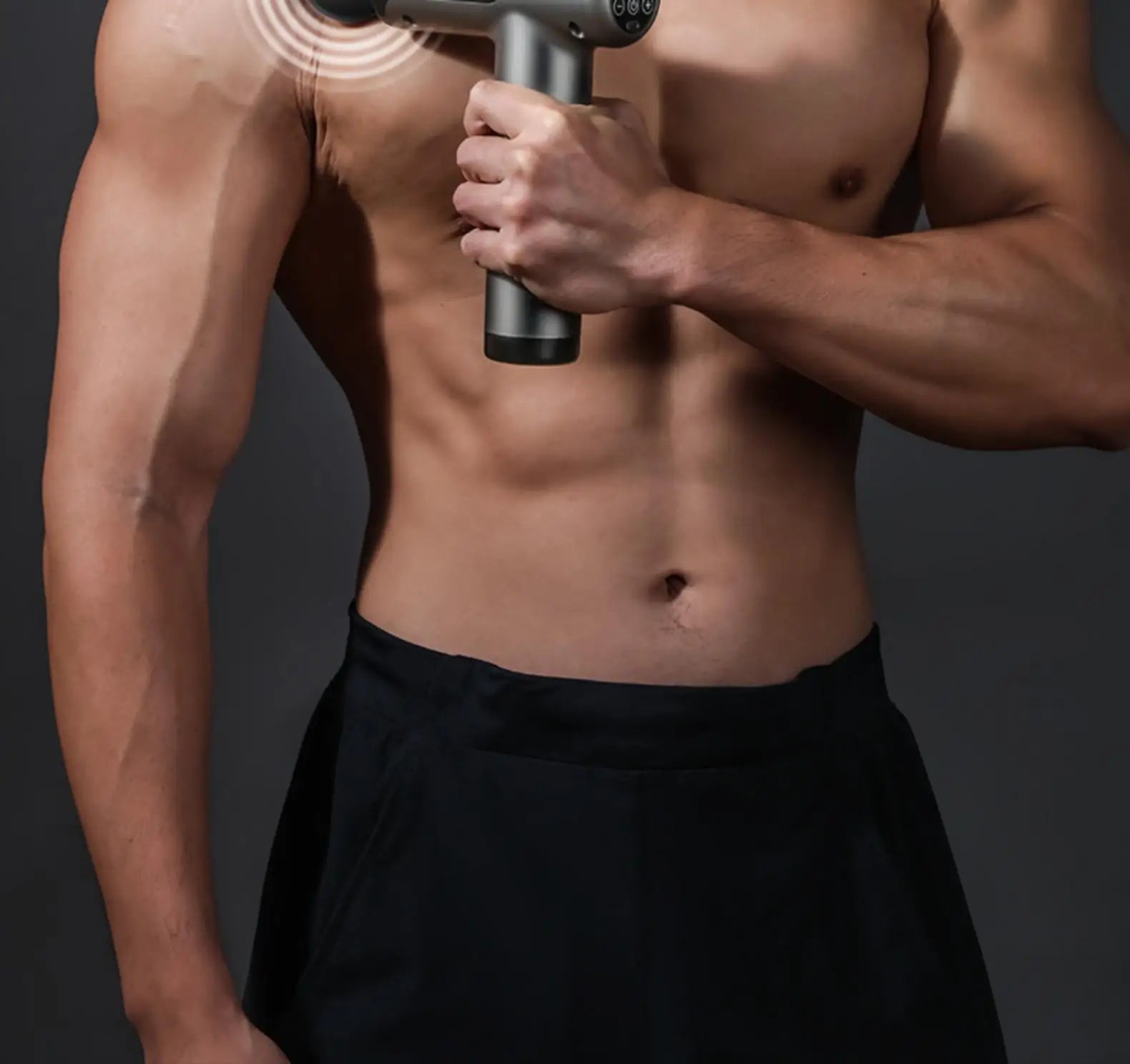 💪 Lenovo Massage Gun - Deep Muscle Relief with LED Touch Screen & 8 Heads
