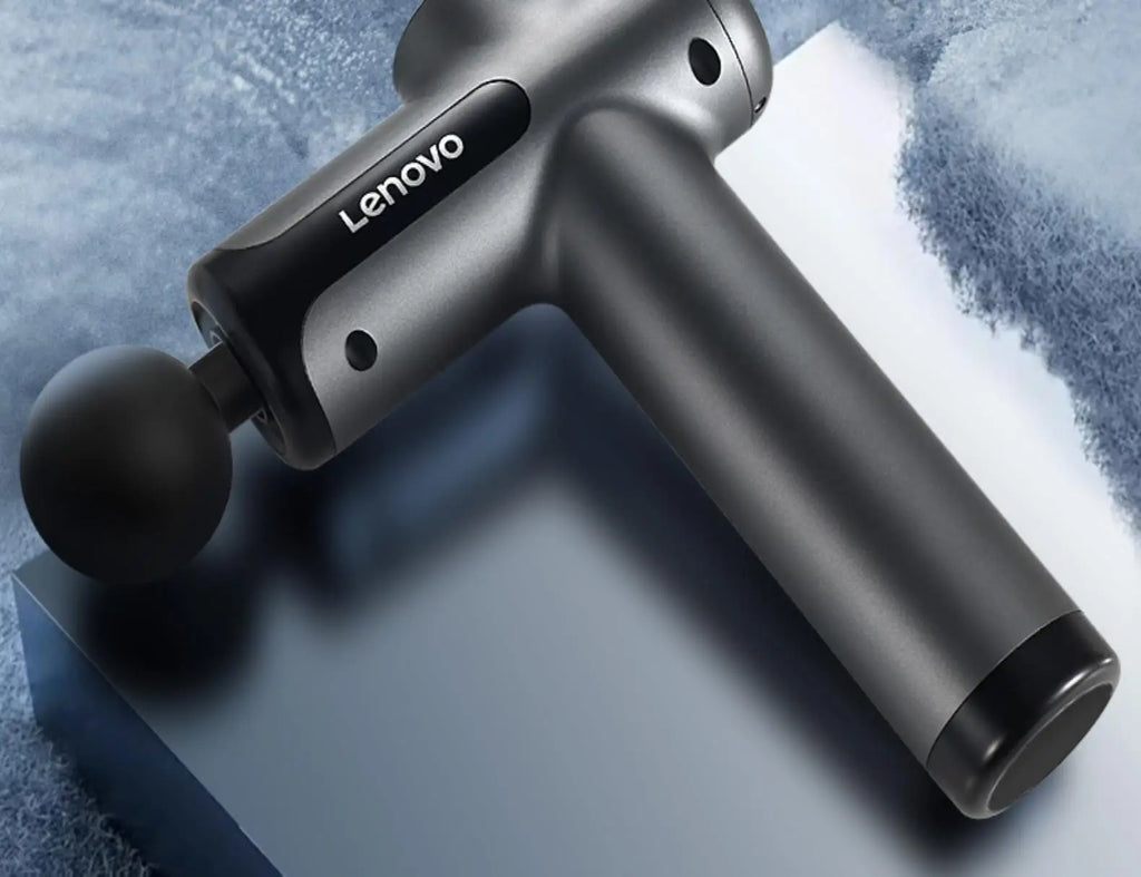 💪 Lenovo Massage Gun - Deep Muscle Relief with LED Touch Screen & 8 Heads