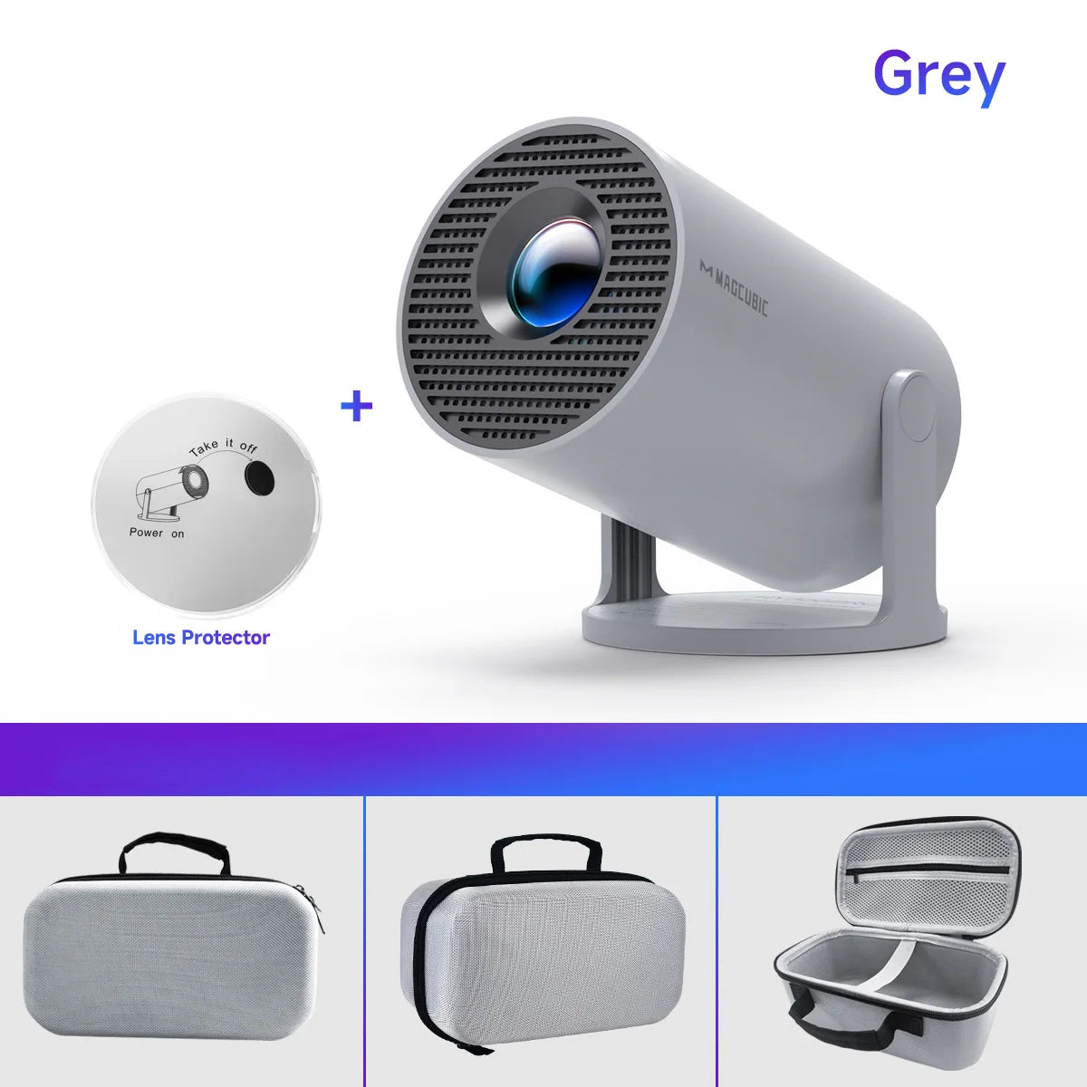 🎬 SkyCinema HY300 Pro - 180° Rotating Smart Projector for Ceiling Movies