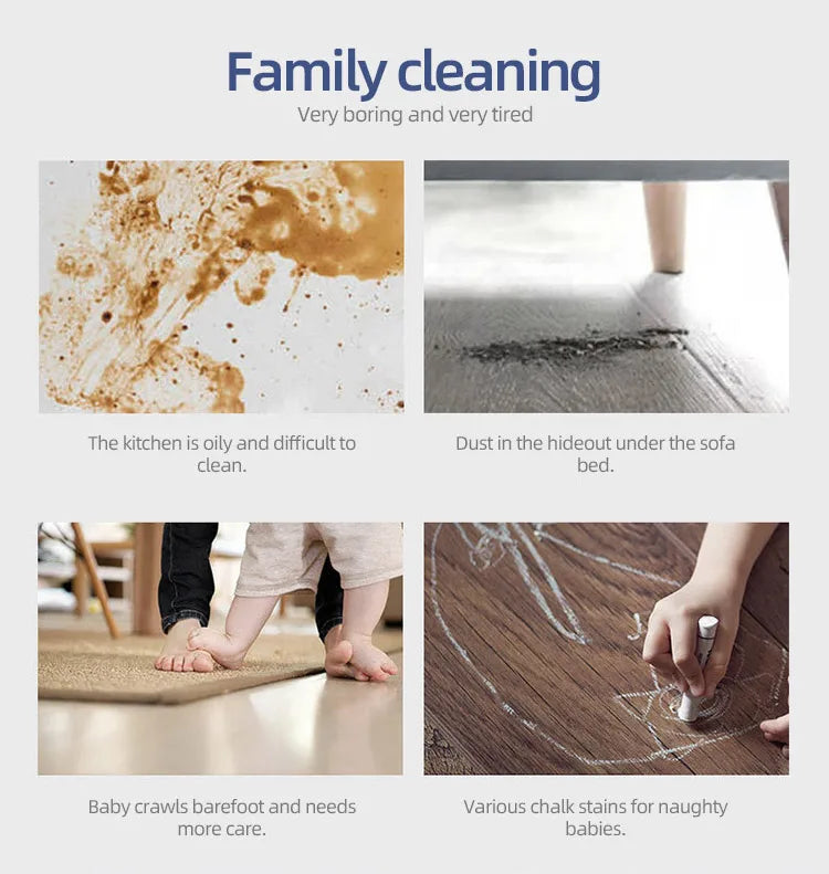 Smart Robot Vacuum & Mop 3-in-1 - App Control with 2800Pa Suction Power