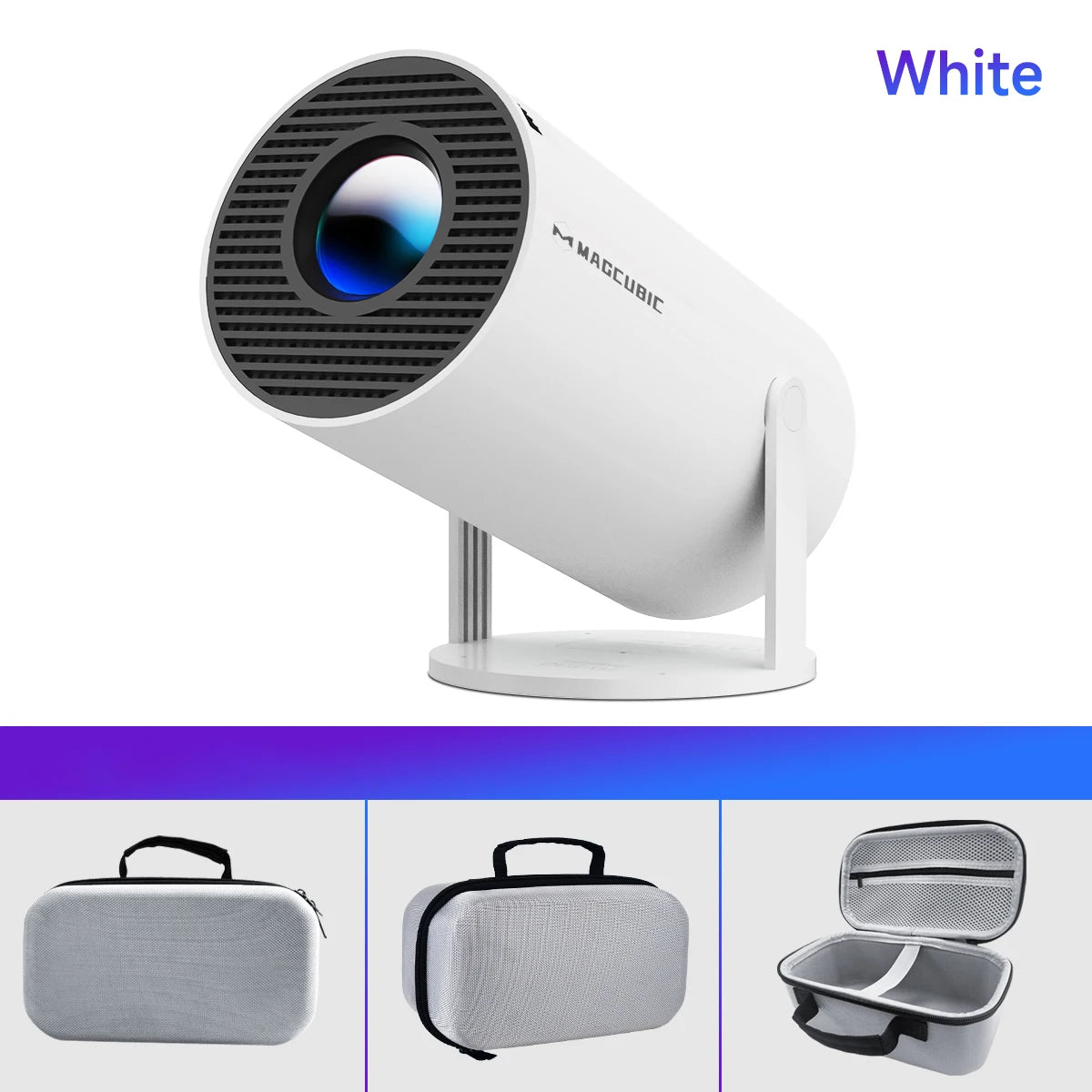 🎬 SkyCinema HY300 Pro - 180° Rotating Smart Projector for Ceiling Movies