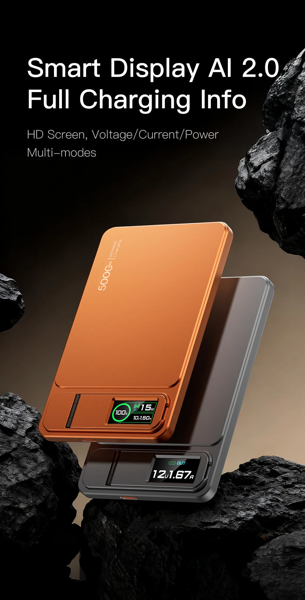 🔋 10000mAh MagSafe Power Bank - Magnetic Wireless 20W Fast Charging