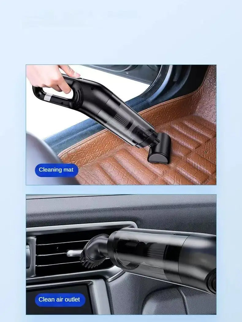 🧹 10,000PA Ultra-Suction Handheld Vacuum - Wireless Cleaner for Car & Home