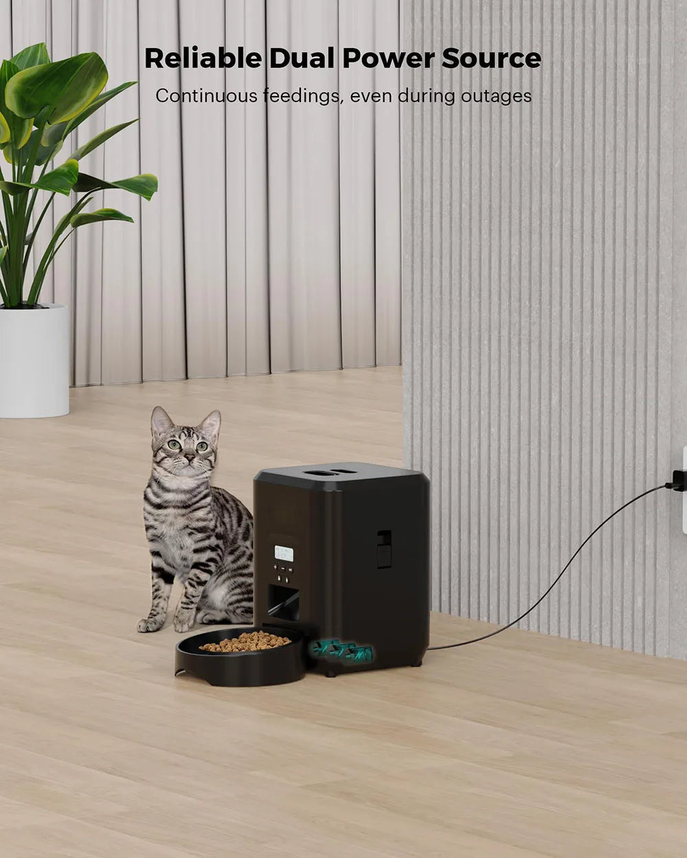 🐾 Smart Automatic Pet Feeder - Portion Control, Never Miss a Meal!