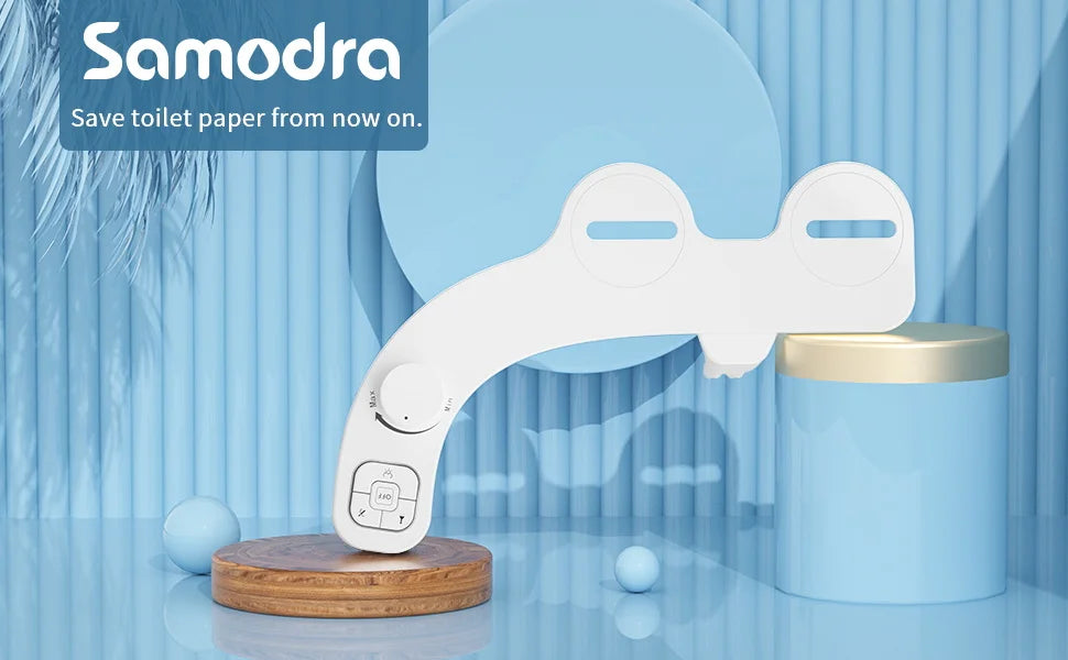 🚿 Premium Bidet Toilet Attachment - Dual Nozzle Self-Cleaning | Easy Install