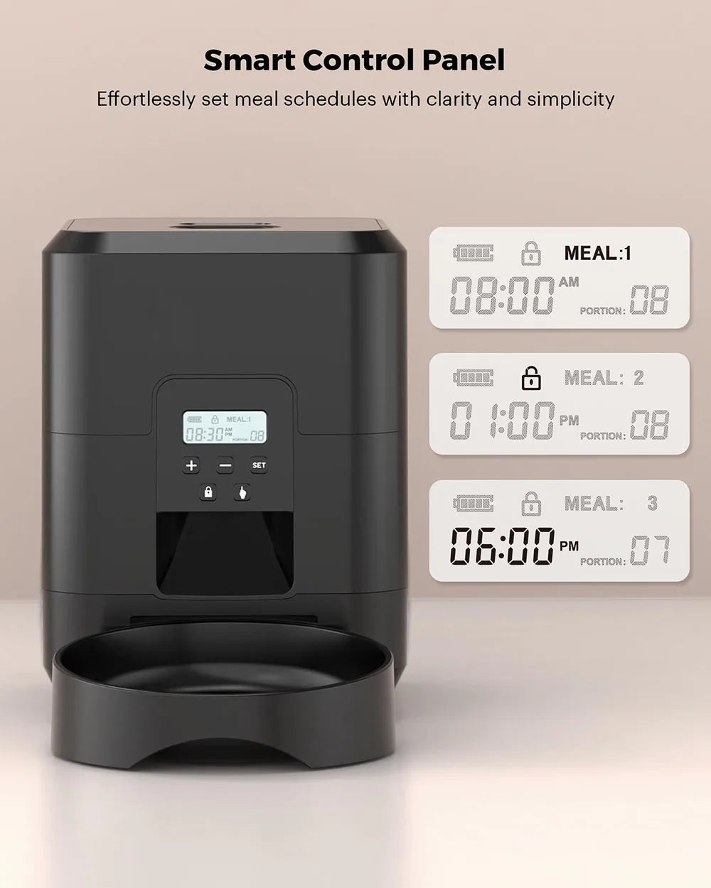 🐾 Smart Automatic Pet Feeder - Portion Control, Never Miss a Meal!