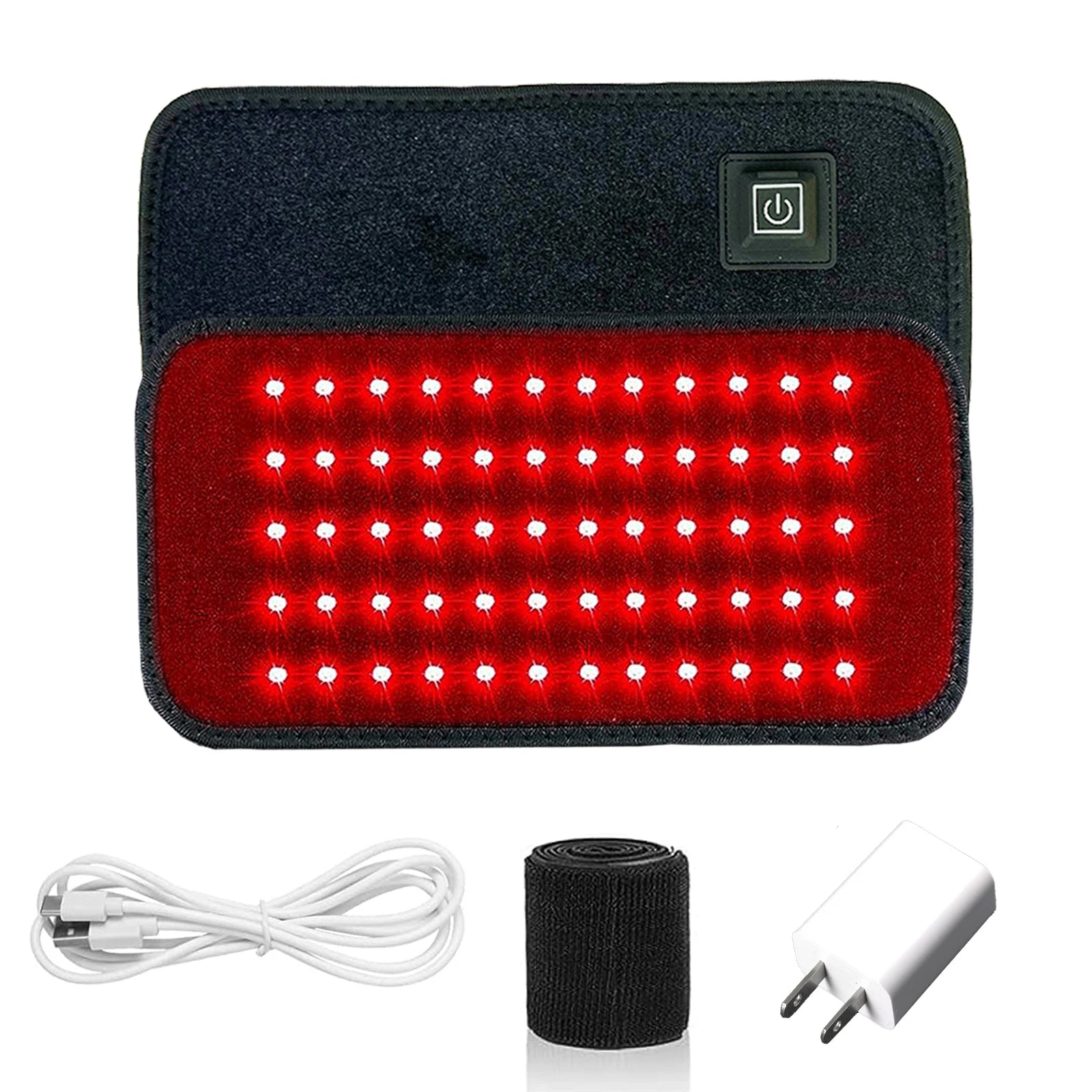 🔴 Medical-Grade Red Light Therapy Belt - 660nm & 850nm Dual-Chip Recovery