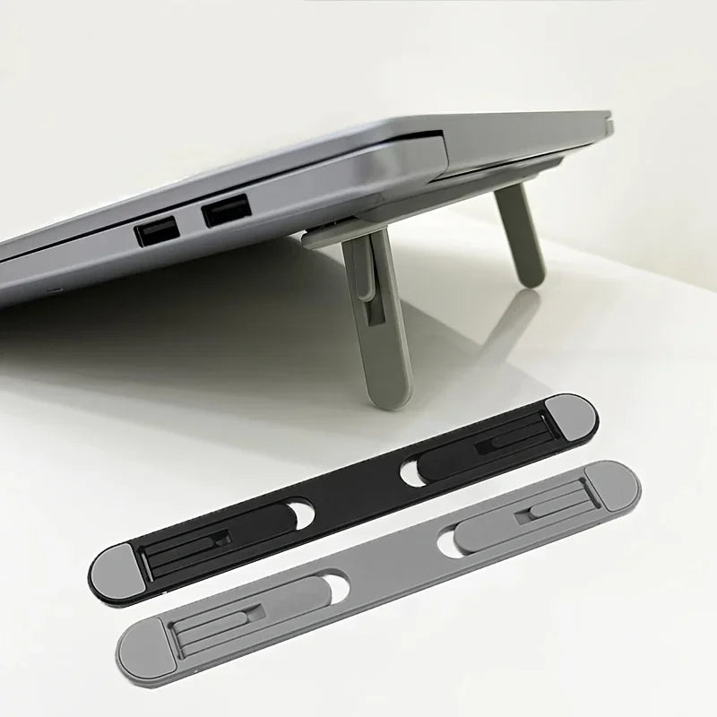 💻 Adjustable Foldable Laptop Stand - Ergonomic with Keyboard & Tablet Holder