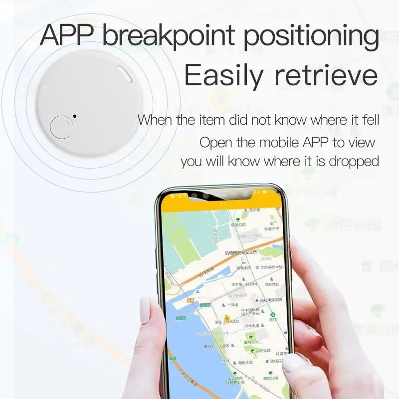 📍 Mini GPS Tracker - Bluetooth Smart Tag for Keys, Pets, Kids & Wallet