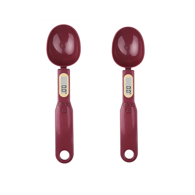 🥄 Mini Digital Spoon Scale - 0.1-500g Kitchen Measuring Spoon