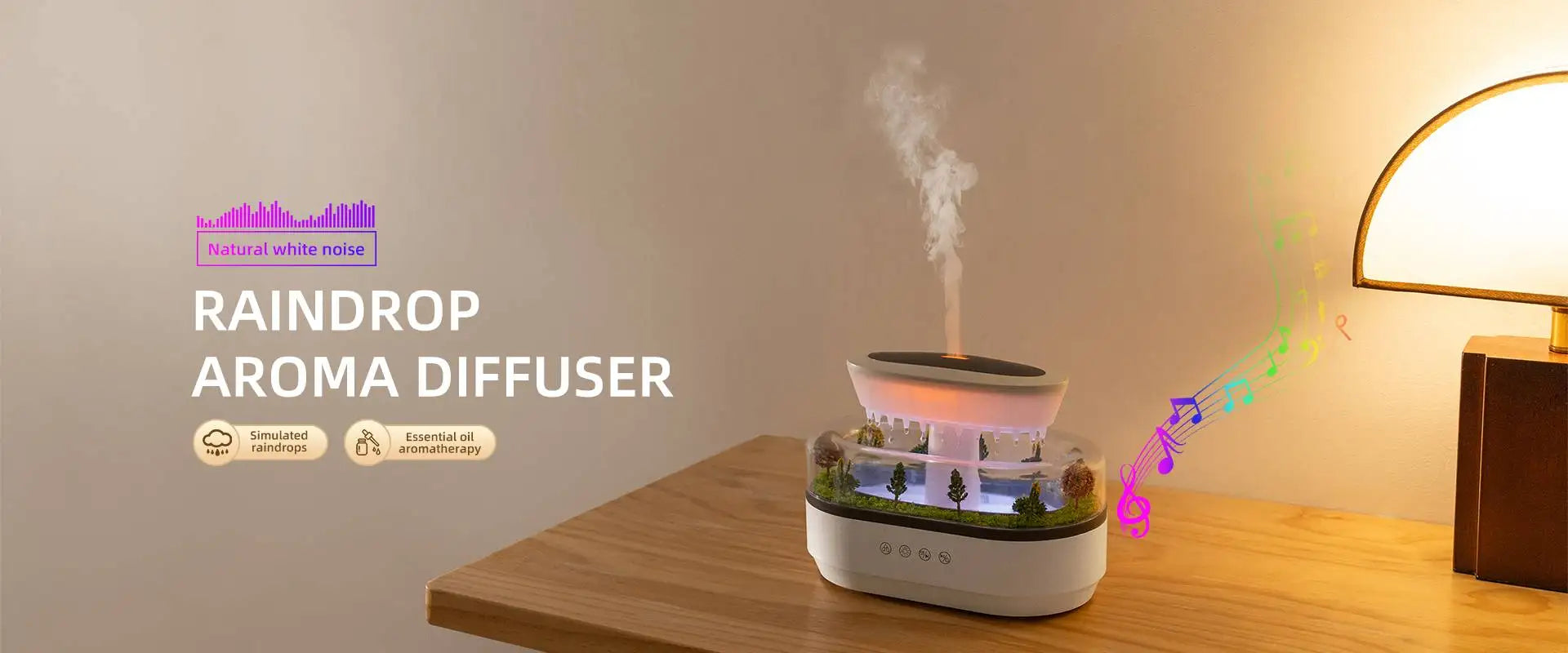 🪼 Jellyfish Air Humidifier 250ml - Essential Oil Diffuser with 7 Color Lights