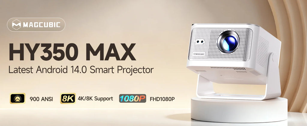 🎬 SkyCinema HY300 Pro - 180° Rotating Smart Projector for Ceiling Movies