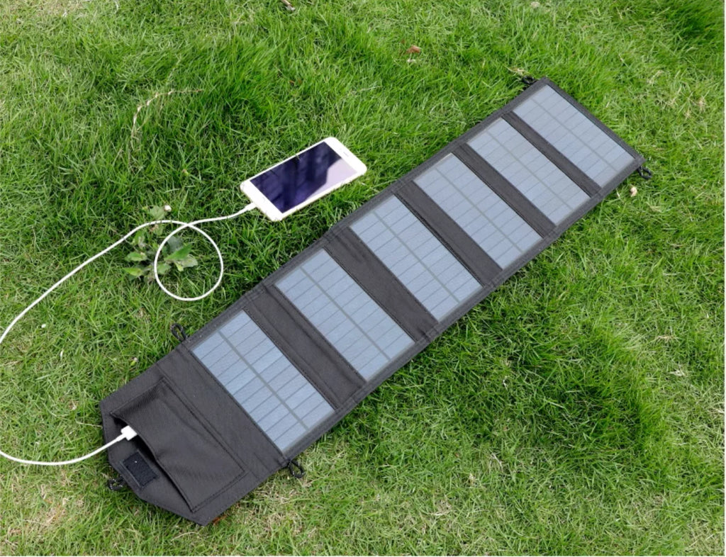 ☀️ 800W Foldable Solar Panel - Portable 6-Fold Charger USB 5V DC Power