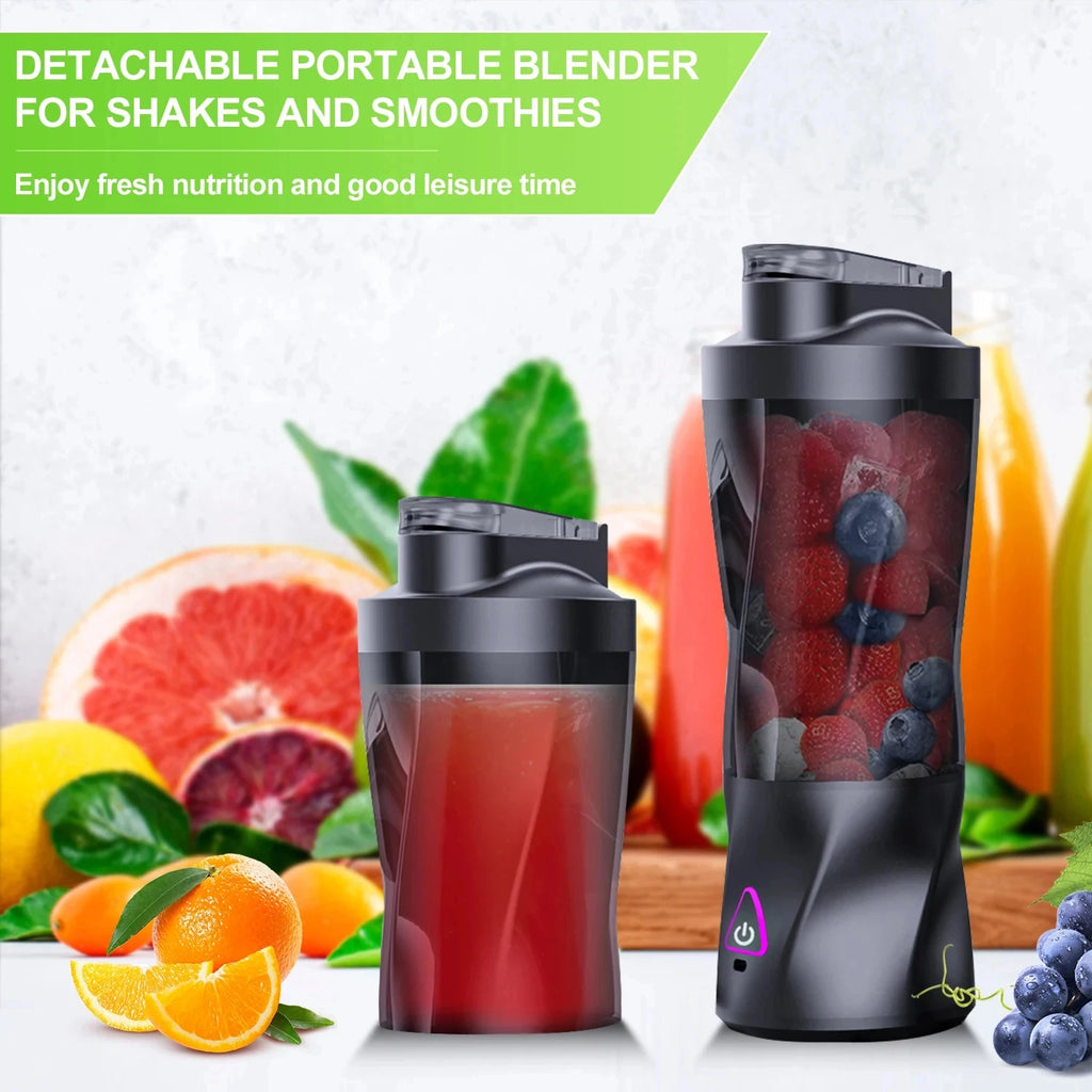 💪 TitanBlend 700 - High-Capacity USB Power Blender for Elite Workouts