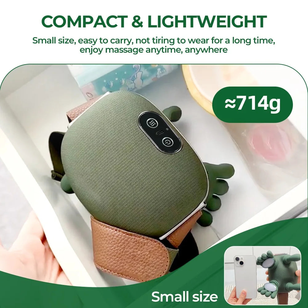 💆 Bionic Finger 5D Shiatsu Neck Massager - Ultra-Quiet Brushless Motor