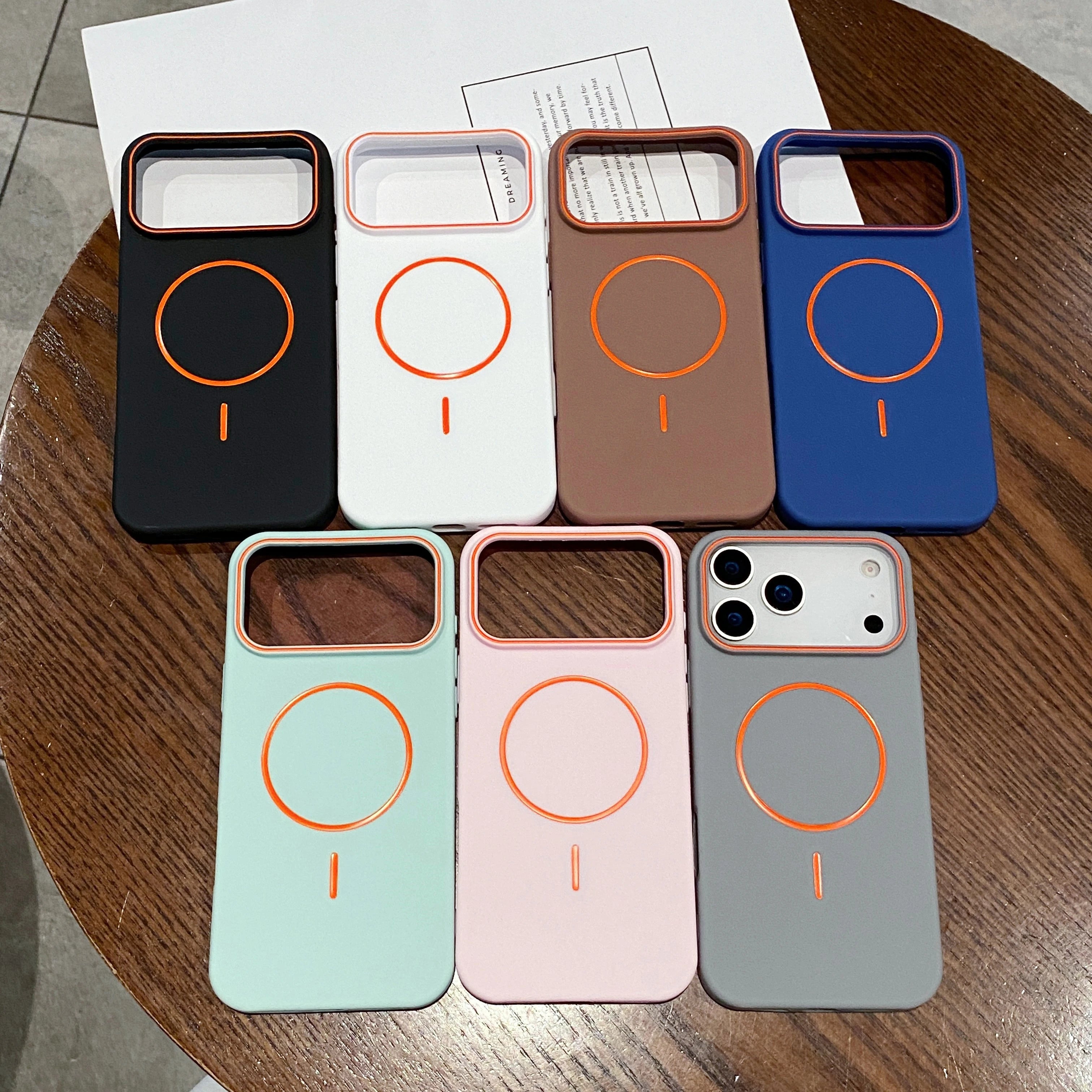 Ultra-Sleek Magnetic Matte Case: Luxury Protection for iPhone 17 Pro Max to 11
